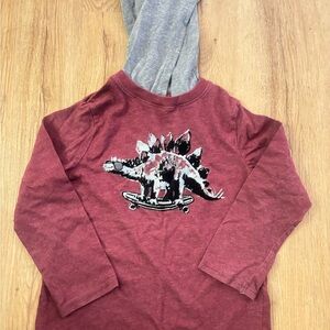 Long Sleeve Shirt with Hood